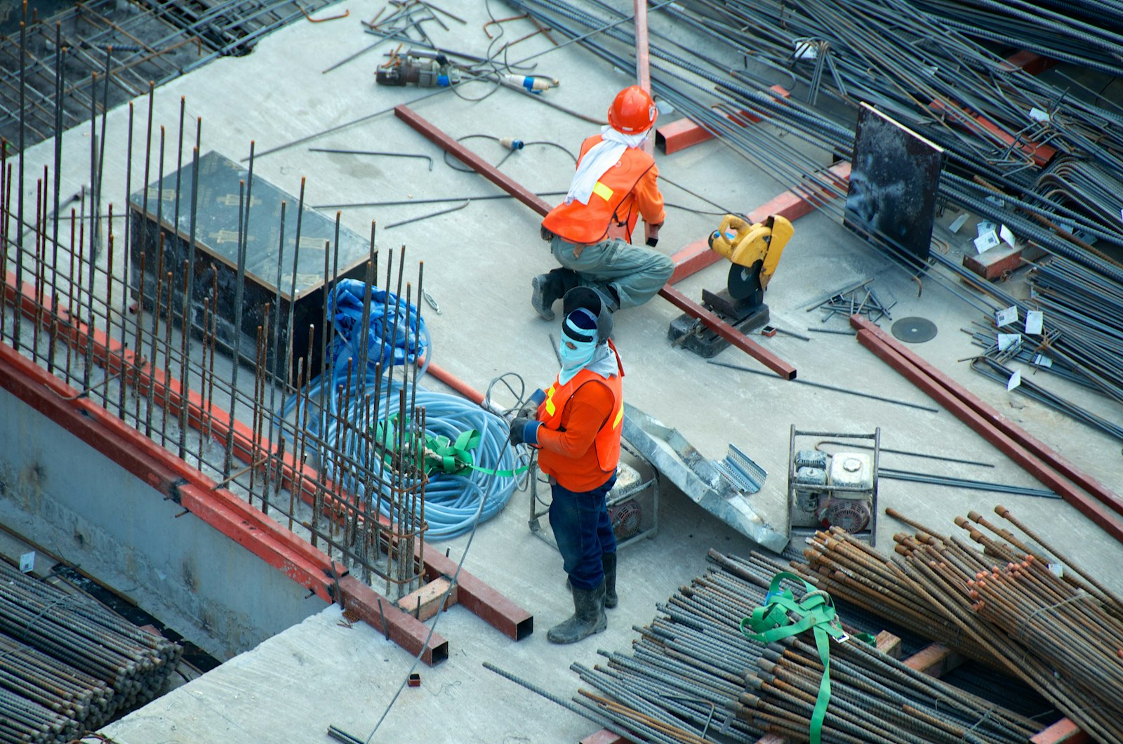 Construction worksite